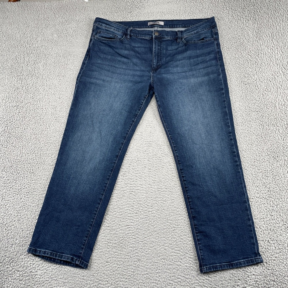 Joe's Jeans Denim Mens 38 Blue The Brixton Halory Straight Leg Stretch Pants
